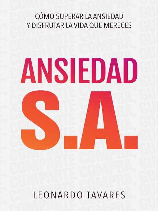 Title details for Ansiedad S.A. by Leonardo Tavares - Available